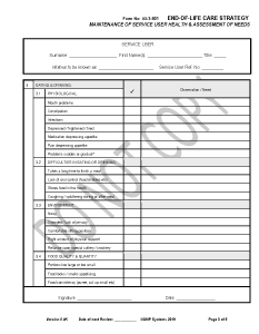 Form 3-801 - End of Life Care - Assessment of Needs Pg 3 of 5